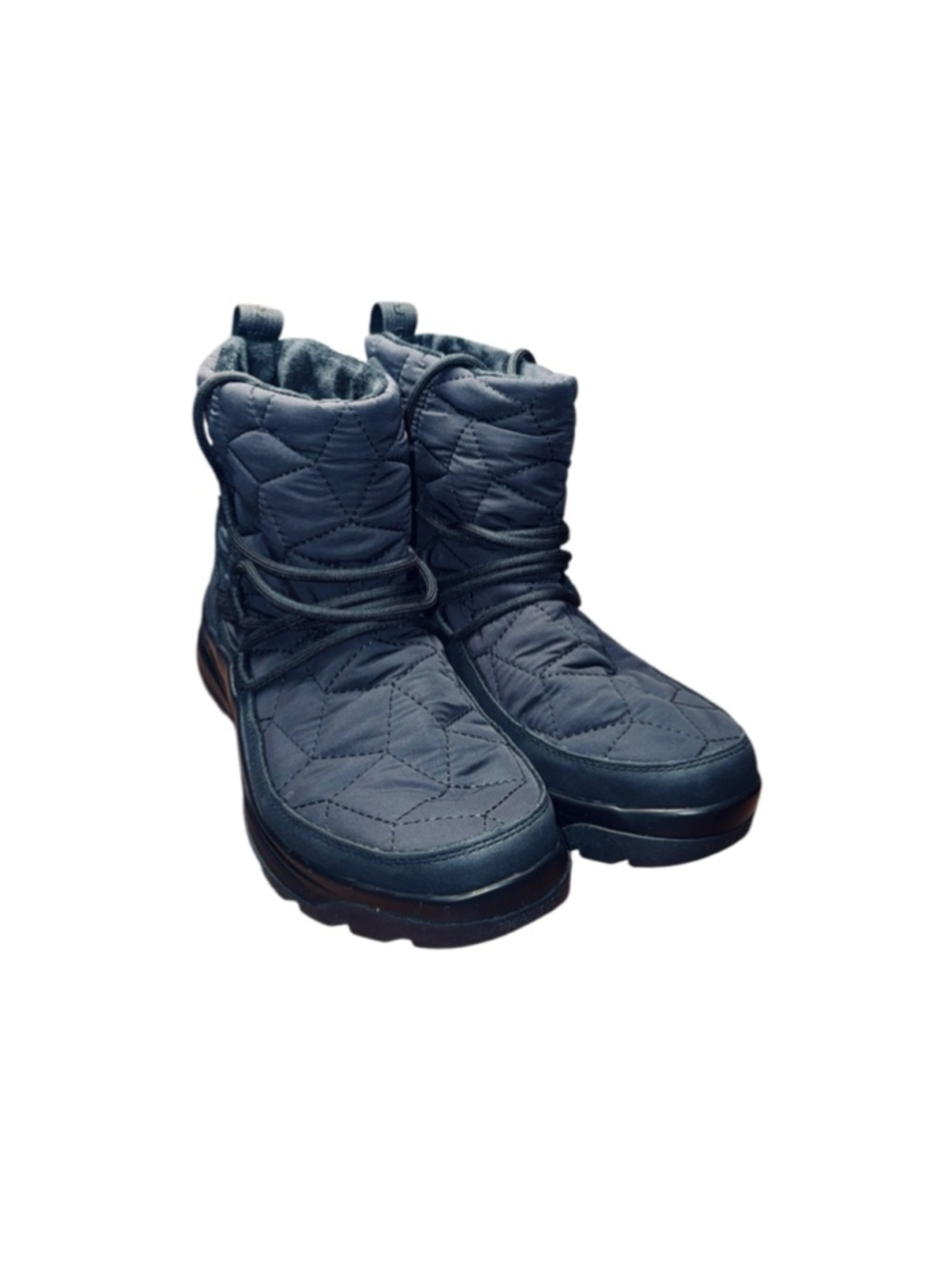 Women's Ryka Black Quilted Winter Short Boots US 6.5 - Picture 2 of 7
